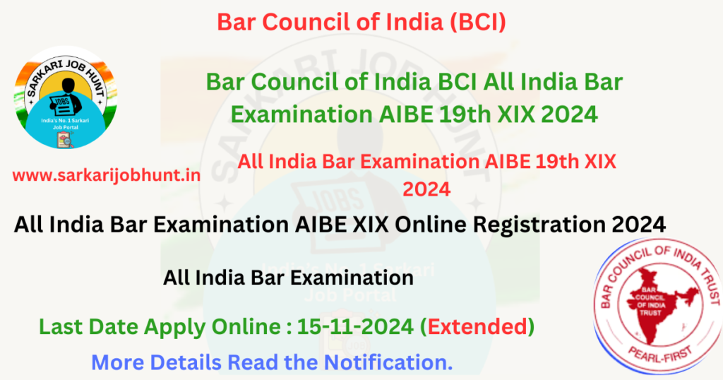 All India Bar Examination AIBE 19th XIX 2024